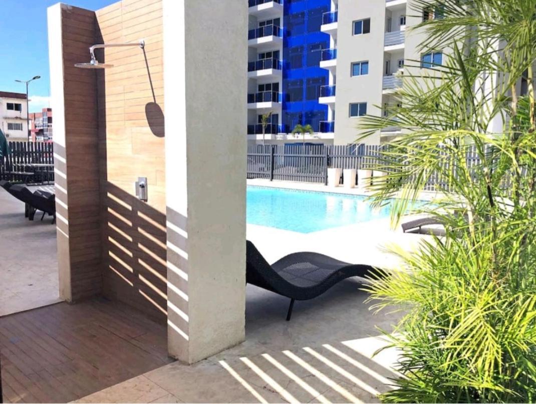 Cozzy, M5 Apartment, Family Community With, Gym, Pool, Basketball Court , Kids Area And 24 Hrs Security Santiago De Los Caballeros Dış mekan fotoğraf